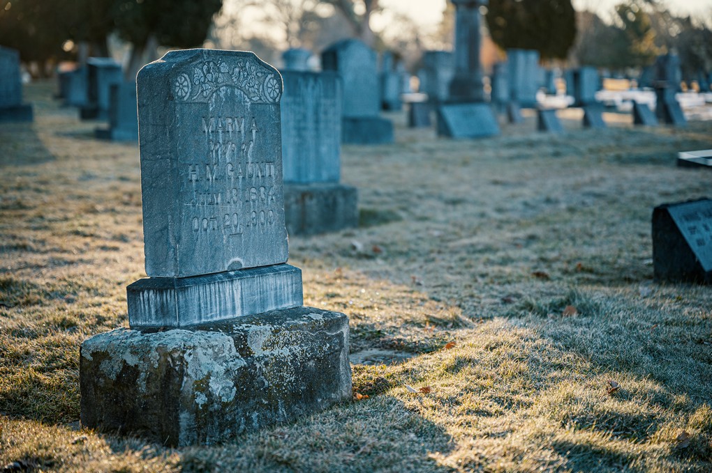 listing cimetière